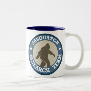 Sasquatch Research Team Two-Tone Coffee Mug