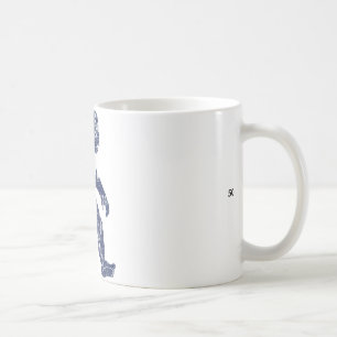 Sasquatch Retro State Flag Colorado Rocky Mountain Coffee Mug