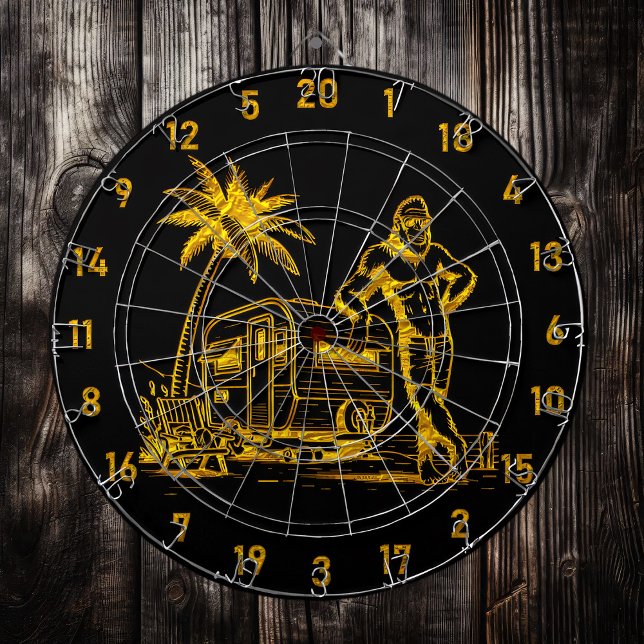 Sasquatch’s Secret Hobby Revealed Dartboard (Creator Uploaded)