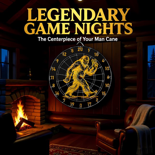 Sasquatch Says: Aim for Glory Dartboard (Creator Uploaded)