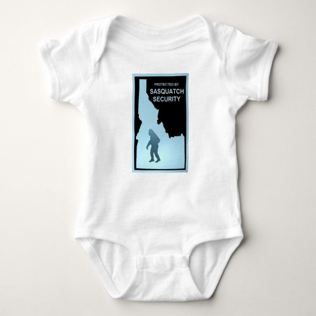 Sasquatch Security - Idaho Baby Bodysuit (Front)