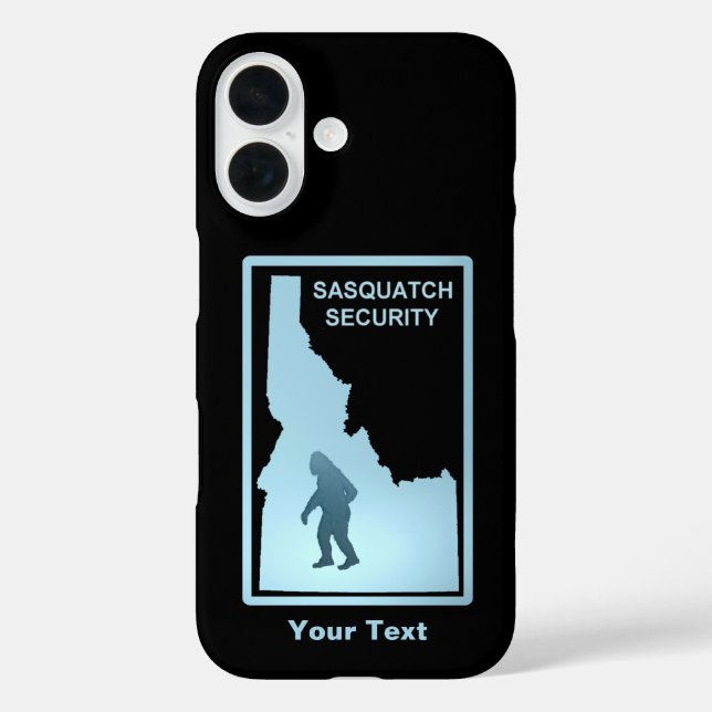 Sasquatch Security - Idaho Case-Mate iPhone Case (Back)