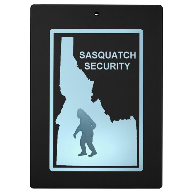 Sasquatch Security - Idaho Clipboard (Back)
