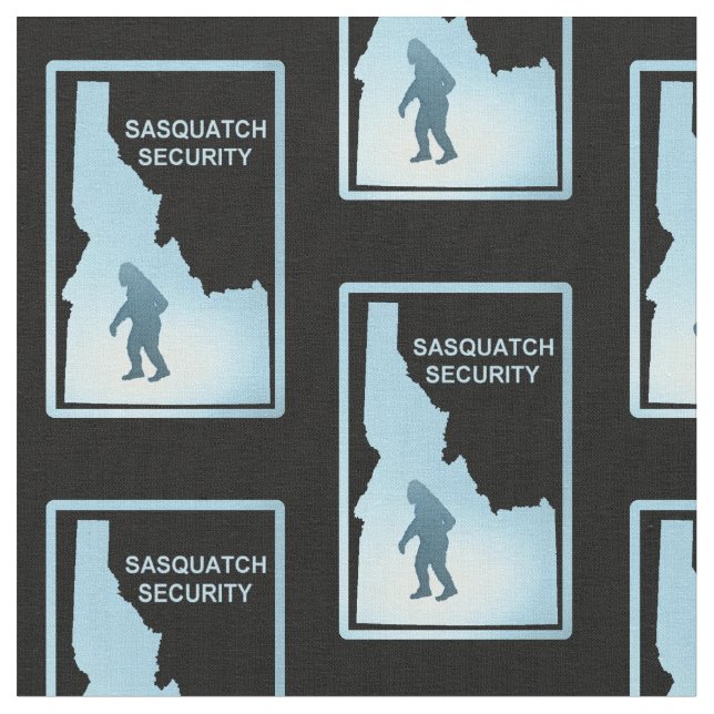 Sasquatch Security - Idaho Fabric (Close Up)