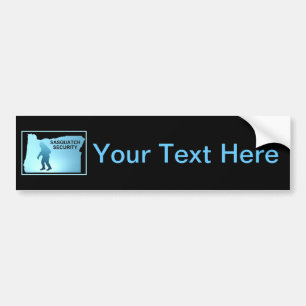Sasquatch Security - Oregon Bumper Sticker