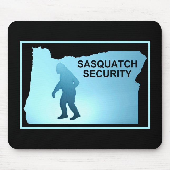 Sasquatch Security - Oregon Mouse Pad (Front)