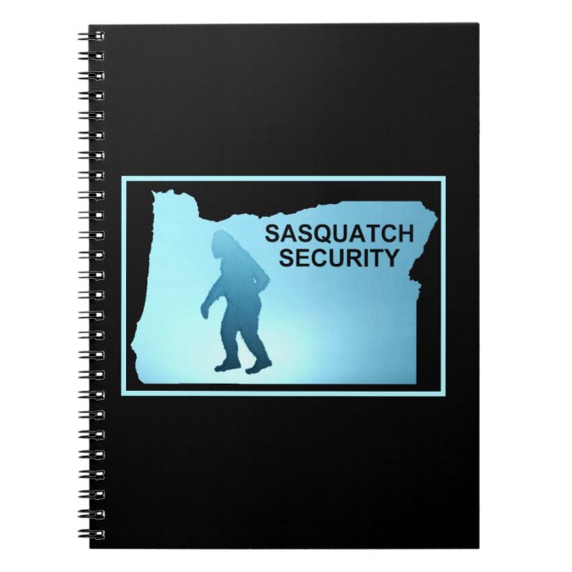 Sasquatch Security - Oregon Notebook (Front)