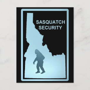 Sasquatch Security Postcard