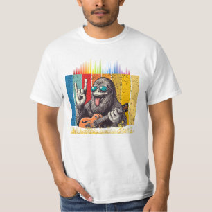 Sasquatch Serenade: Unleash the Wild Rhythm T-Shirt