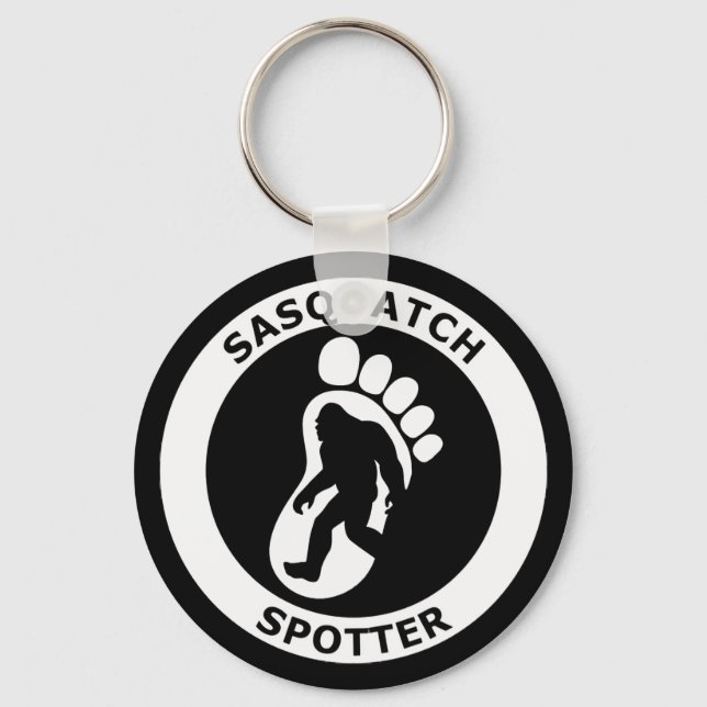Sasquatch Spotter Key Ring (Front)