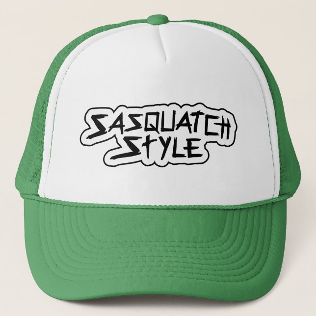 Sasquatch Style Trucker Hat (Front)