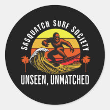 Sasquatch Surf Society Unseen Unmatched Bigfoot