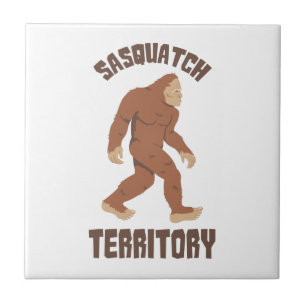 Sasquatch Territory Ceramic Tile