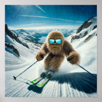 Sasquatch the Skier