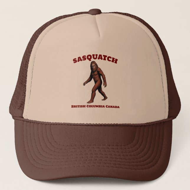 SASQUATCH TRUCKER HAT (Front)