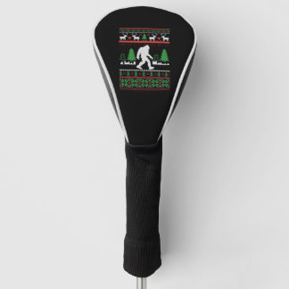 Sasquatch Ugly Christmas Golf Head Cover