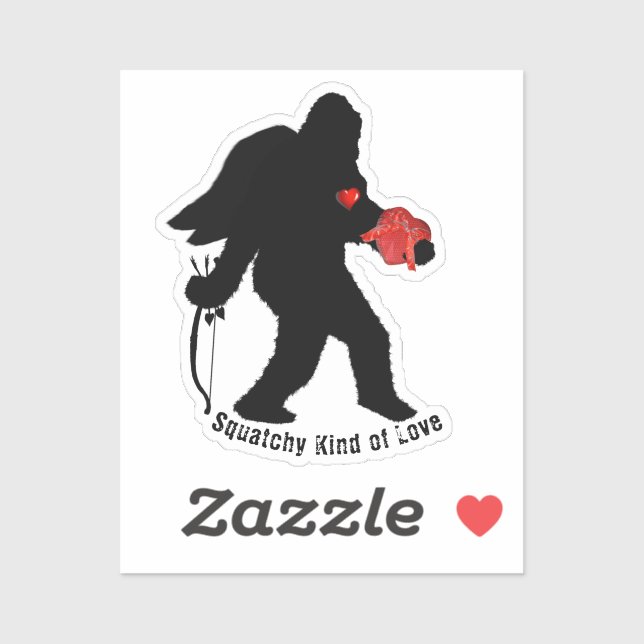 Sasquatch Valentine's Day (Sheet)