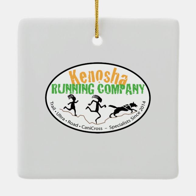 Sasquatch XC Ceramic Ornament (Back)