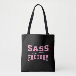 Sass Factory - Funny Tote Bag