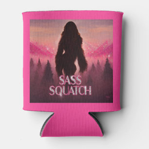 Sass Squatch Can Cooler