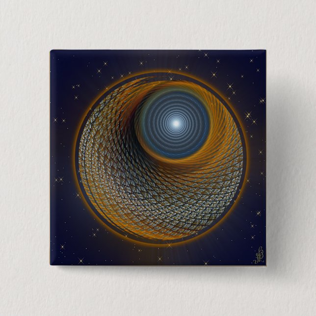 Sassafras Beaver Moon 15 Cm Square Badge (Front)