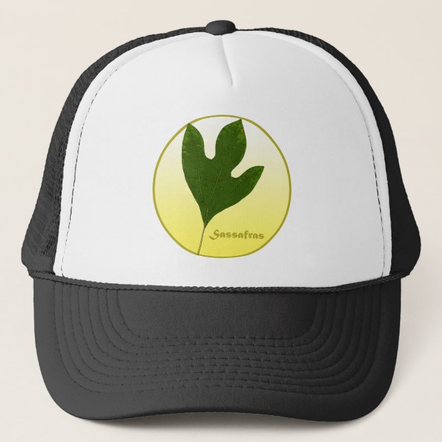 Sassafras Tree Trucker Hat (Front)