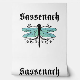 Sassenach Dragonfly Outlander Amber Blue Gift Tee Wallpaper