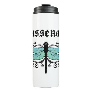 Sassenach Dragonfly Outlander Amber Blue Sweatshir Thermal Tumbler