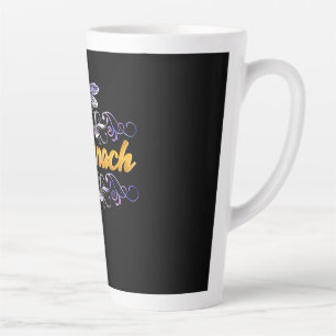 Sassenach Outlander Blue Dragonfly Latte Mug