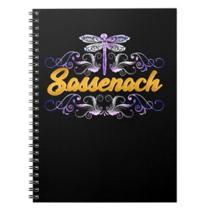 Sassenach Outlander Blue Dragonfly Notebook