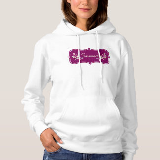 Sassenach Purple Logo Hoodie