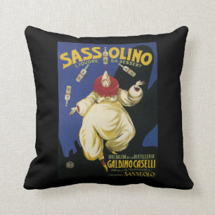 Sassolino Liquore da Dessert Promotional Cushion