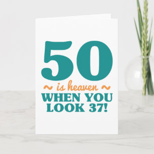 Sassy 50th Birthday Card
