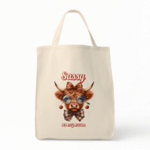 Sassy as my mum Tote Grocery Bag double sided