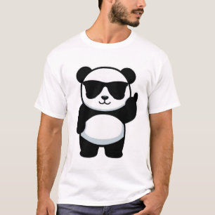 Sassy Attitude Unbothered Panda T-Shirt