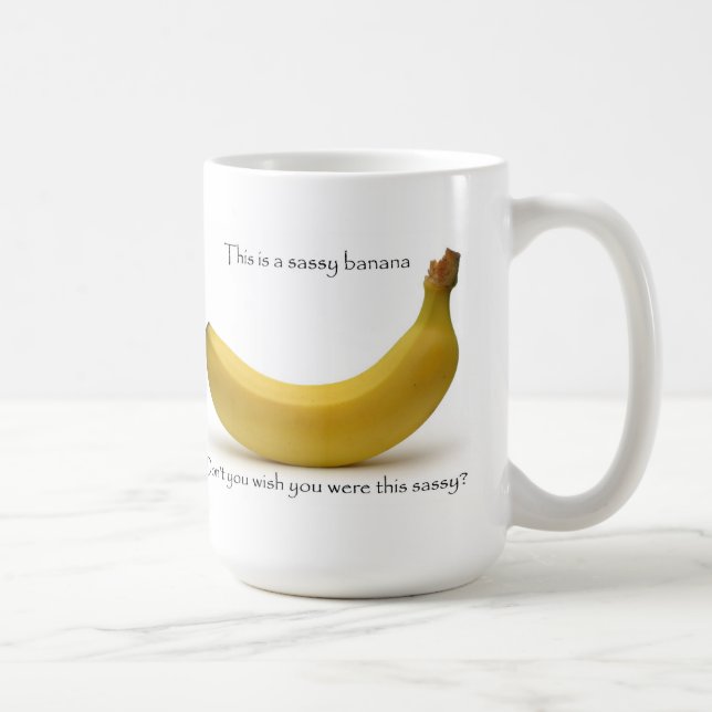 Sassy Banana Mug (Right)
