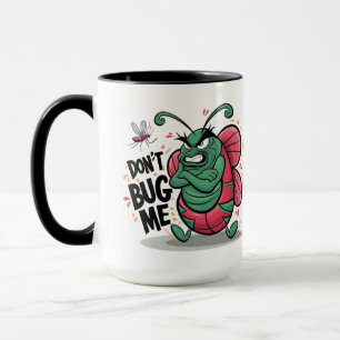 Sassy Bug: Graffiti-inspired Whimsical Art Mug