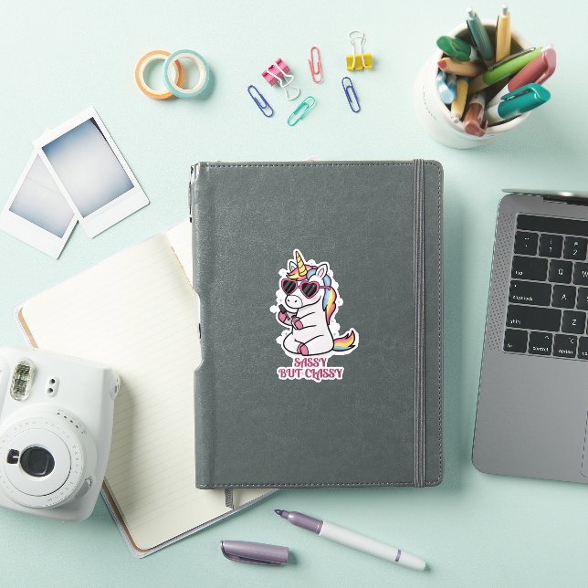 Sassy but Classy - Cute Unicorn (iPad Cover)