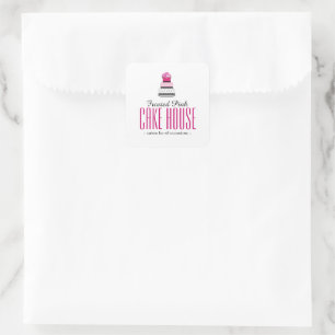 Sassy Cake Designer - Packaging Stickers