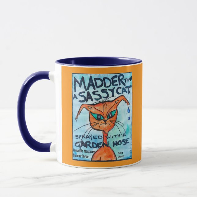 Sassy Cat Mug (Left)