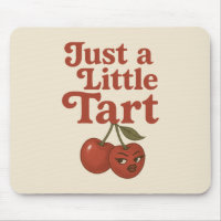 Sassy Cherry Just a Little Tart Retro Red & Pink