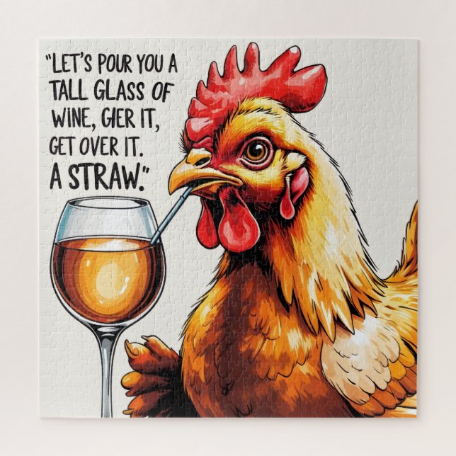  Sassy Chicken Edition Jigsaw Puzzle (Vertical)