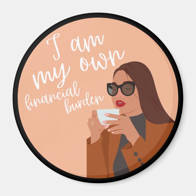 Sassy Clapback, Just For Fun Magnet (Front)