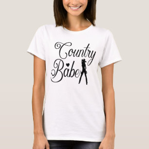 Sassy Cowgirl Country Babe Southern Western Rodeo T-Shirt