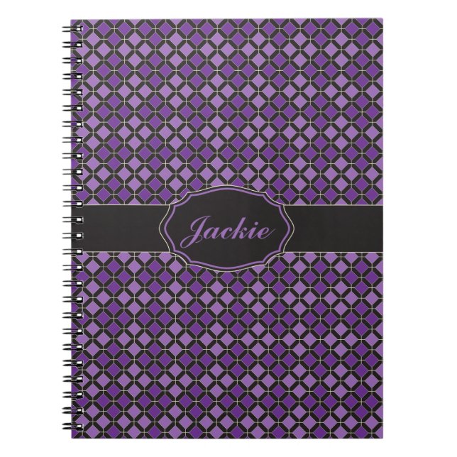Sassy Custom Diamond Notebook 02 (Front)