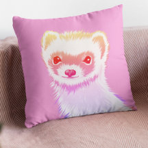 Sassy Ferret In Rainbow Colours