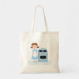 Sassy Fifties Housewife Tote Bag