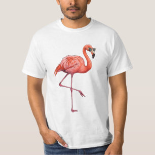 Sassy Flamingo Retro Vintage T-Shirt