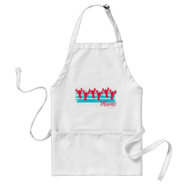 Sassy Fun Maine Lobster Line Standard Apron (Front)