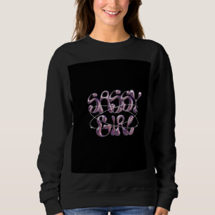 Sassy Girl Black Hoodie   Attitude Hoodie for girl